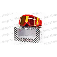 Очки Мотокросс GTX 5003 красные