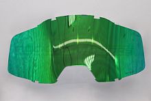 Линза для кроссовых очков ROCKOT (Рокот) RM - 386 (зеркальная зеленая)