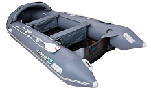 Лодка ПВХ GLADIATOR (Гладиатор) E 420 PRO тёмно-серый