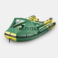 Лодка ПВХ GLADIATOR (Гладиатор) E 380 X PRO зеленый/оливковый