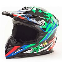 Шлем мото кроссовый HIZER (Хайзер) 211 (L) (подростковый)