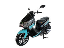 Скутер Мотомир ARC 49 (150) серый/голубой