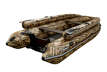 Лодка ПВХ SibRiver (Сибривер) Hatanga (Хатанга) JET LUX - 390 НДНД (КМФ ЛЕС)