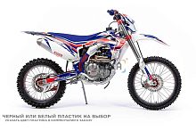 Мотоцикл кроссовый / эндуро BSE (БСЕ) M8 450e 21/18 3 белый пластик