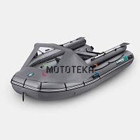 Лодка ПВХ GLADIATOR (Гладиатор) E 380 X PRO тёмно-серый