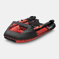 Лодка ПВХ GLADIATOR (Гладиатор) E 380 X красный/чёрный (Спб)