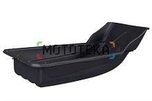 Сани волокуши ЦентрПласт 1700 СТАНДАРТ с отбойником с накладками