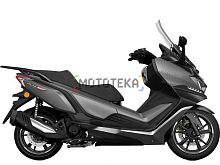 Скутер CYCLONE (Циклон) RT3S (SR300T) 2024 серый с ПТС