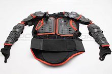 Защита тела (черепаха) ROCKOT (Рокот) Lite (L, черный/красный)