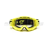 Очки кроссовые ROCKOT (Рокот) RM-136 (жёлтый/прозрачная, Anti-Scratch)
