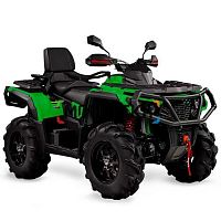 Квадроцикл AODES (Аодес) Pathcross ATV650L PRO EPS двухместный зелёный с ПСМ
