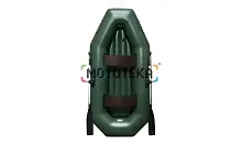 Лодка ПВХ SibRiver (Сибривер) Skiff (Скиф) - 240 НД зелёный