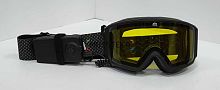 Очки снегоходные AiM (Аим) (PRO) 190-100 Accu Heated Goggles Black Matt