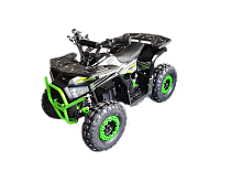 Электроквадроцикл детский Мотомир ORION 1000W чёрный/зелёный (машинокомплект)