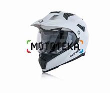 Шлем мото кроссовый Acerbis (Асербис) FLIP FS-606 Grey/Red XXL