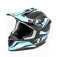 Шлем мото кроссовый GTX 633 (L) #4 BLACK/BLUE