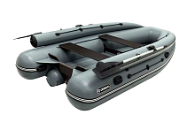 Лодка ПВХ SibRiver (Сибривер) Селенга - 330 НД (ФАЛЬШБОРТ) серый