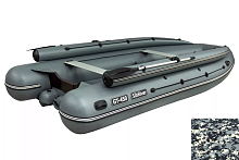 Лодка ПВХ SibRiver (Сибривер) GT - 420 Jet (фальшборт) КМФ (Cifra)