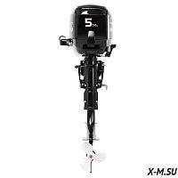 Лодочный мотор HIDEA (Хайди) HDF5HL (с баком) (длинная нога)