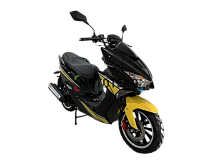 Скутер Мотомир ARC 49 (150) чёрный/жёлтый