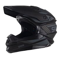 Шлем мото кроссовый SPARX Fenix Gravity (JK6803) черно-серый матовый XS