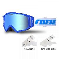 Мотоочки кроссовые NIBBI (Нибби) RACING NX1 синий