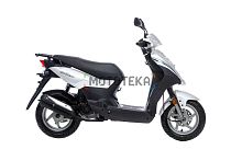 Скутер SYM (Сим) Orbit 50 белый. арт. AV05W-S_WH-8018P