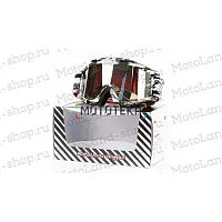 Очки Мотокросс GTX 5021 бело/черные