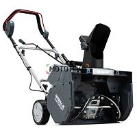 Снегоуборщик аккумуляторный МОБИЛ К CA46 Комфорт 2х20 Вольт с аккумуляторами 4 Ач и двойным зарядным устройством